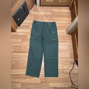 5.11 Tactical Pants Mens 34x30 Green Cargo Double Knee Utility Workwear Gorpcore